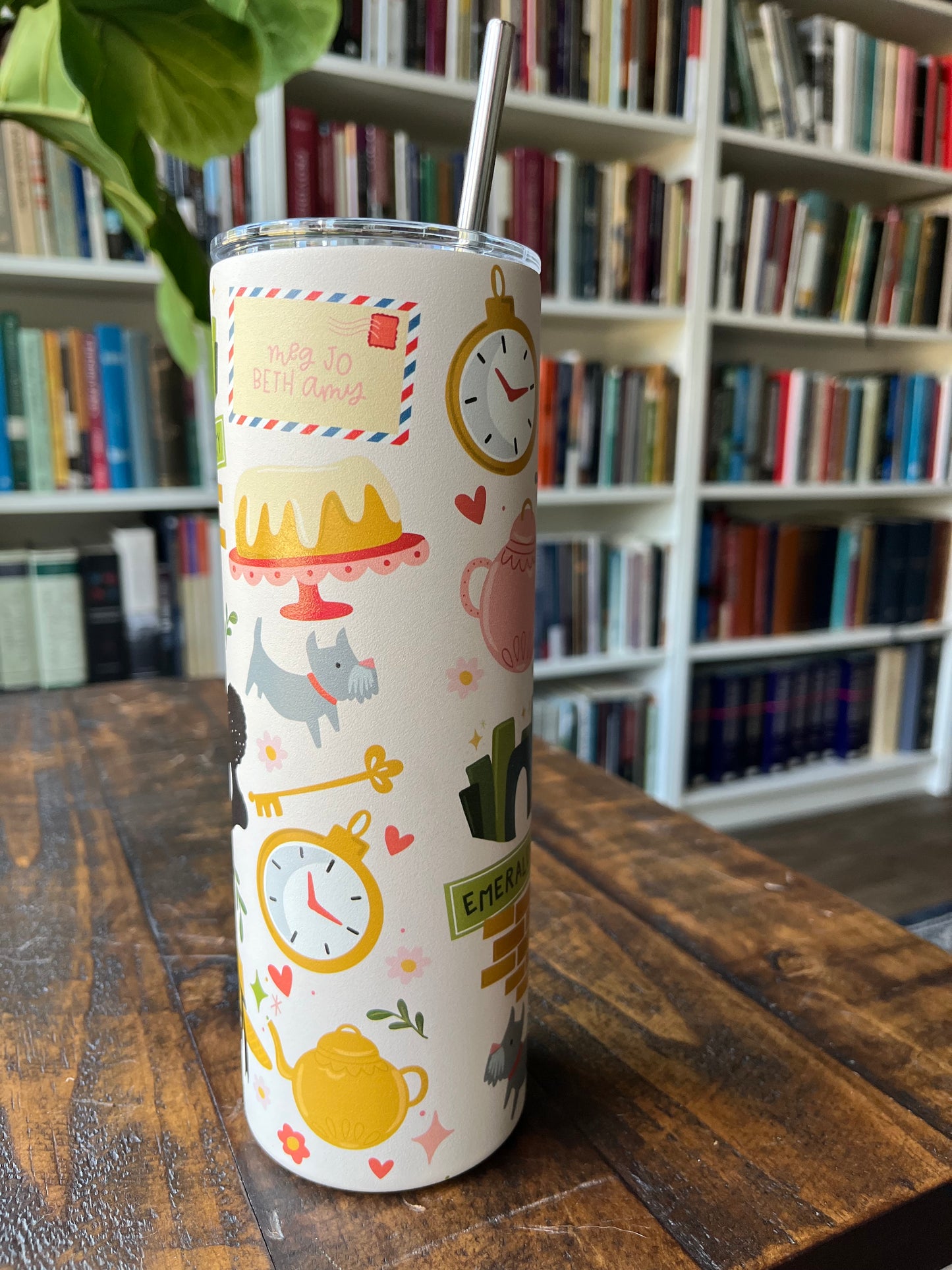 Book Club Icons Tumbler