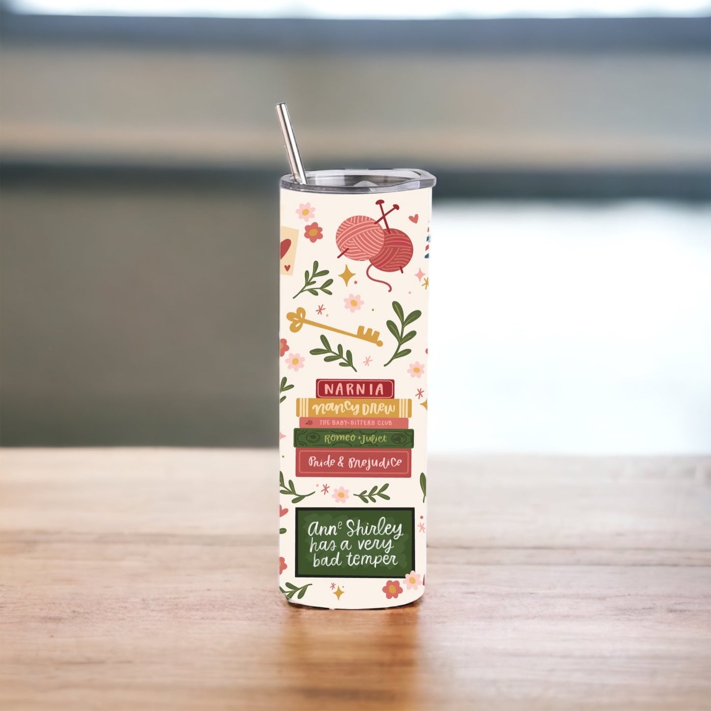 Book Club Icons Tumbler