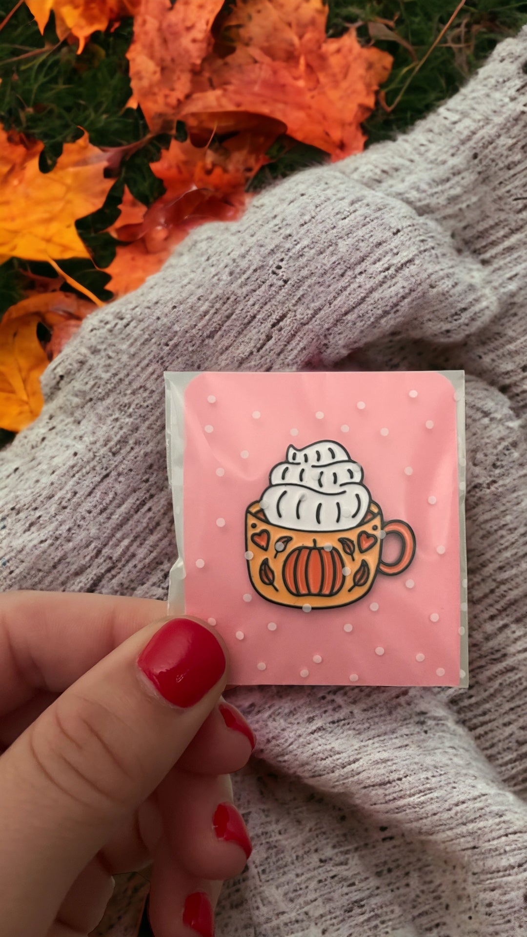 Pumpkin Spice Enamel Pin