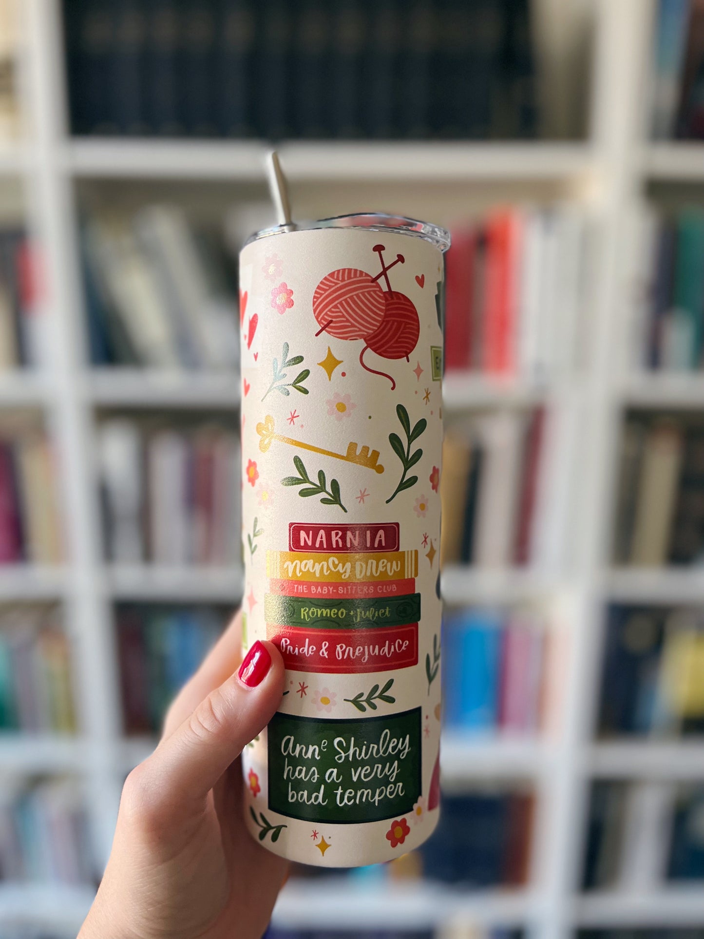 Book Club Icons Tumbler
