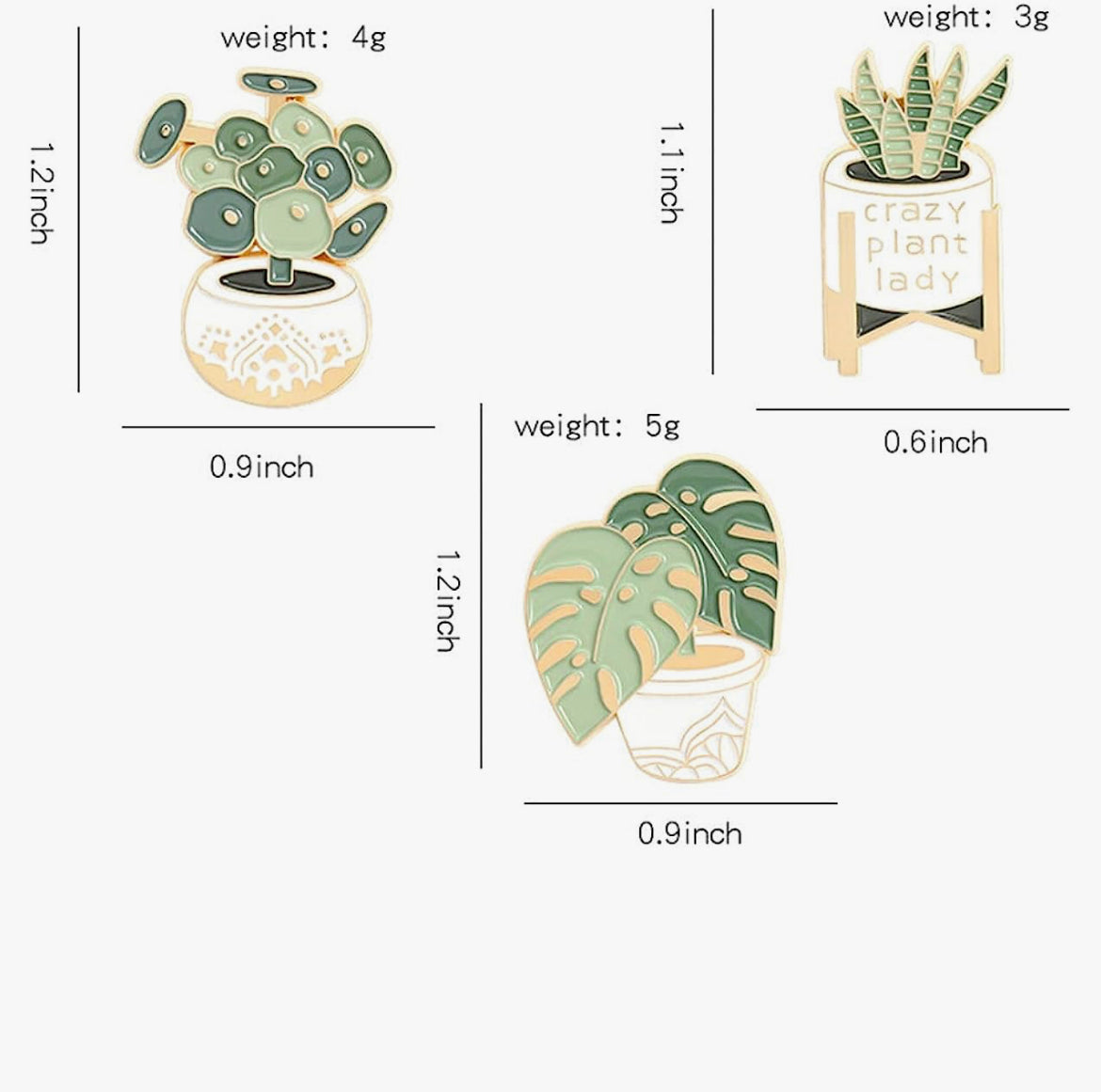 Plant Lover Pin