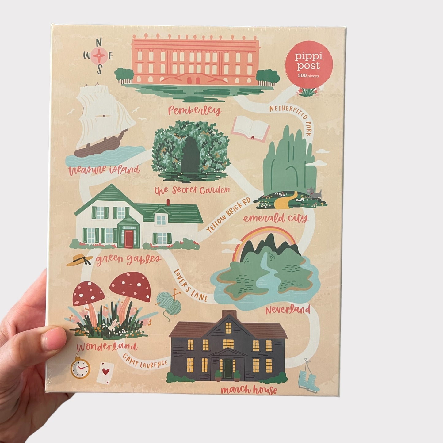 Literary Locations—500 Piece Jigsaw Puzzle