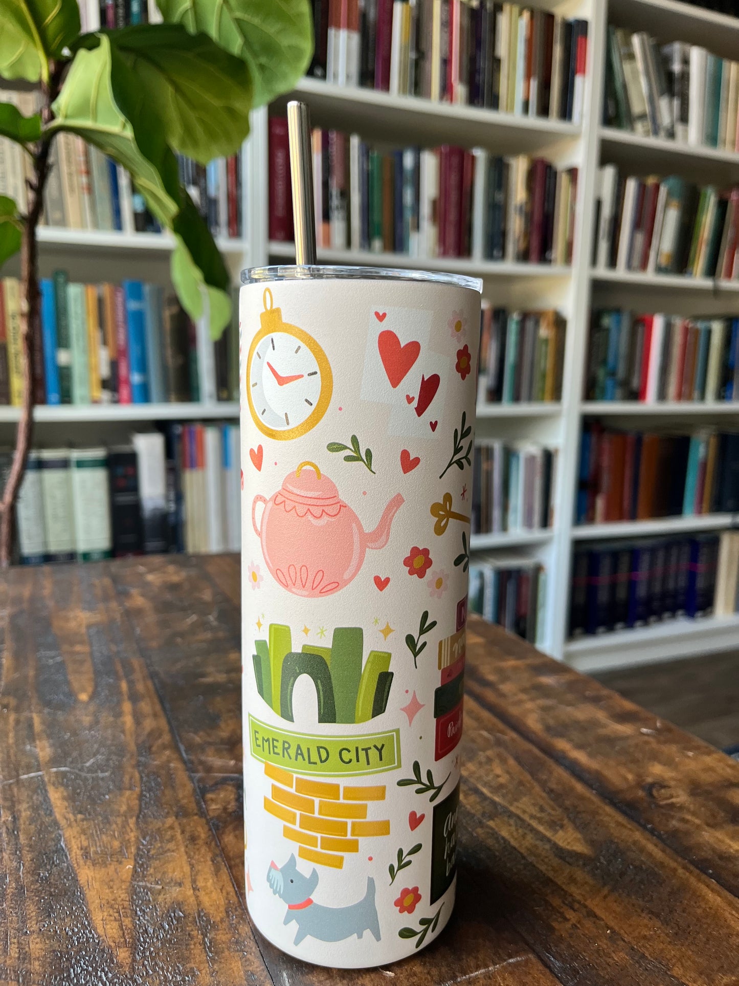 Book Club Icons Tumbler