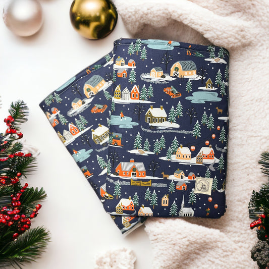 Cozy Christmas Village Book Parcel