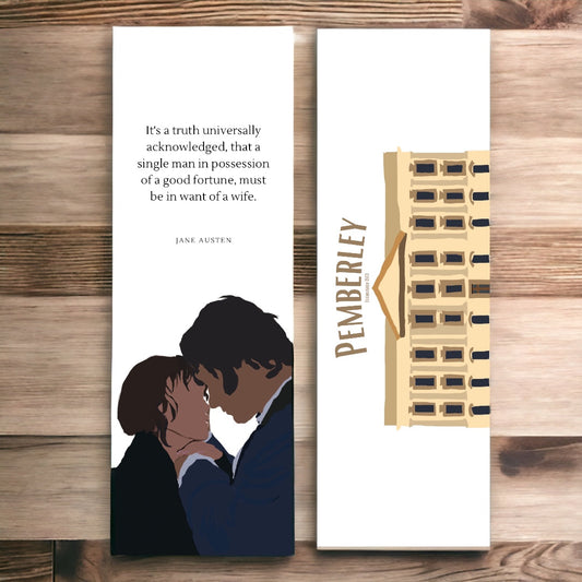 Pride and Prejudice Bookmark Set