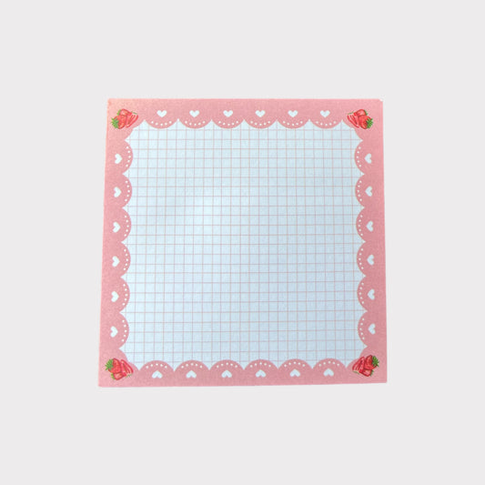 Strawberry Patch Sticky Notes