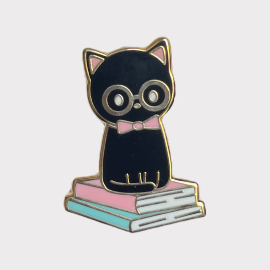 Black Cat Enamel Pin