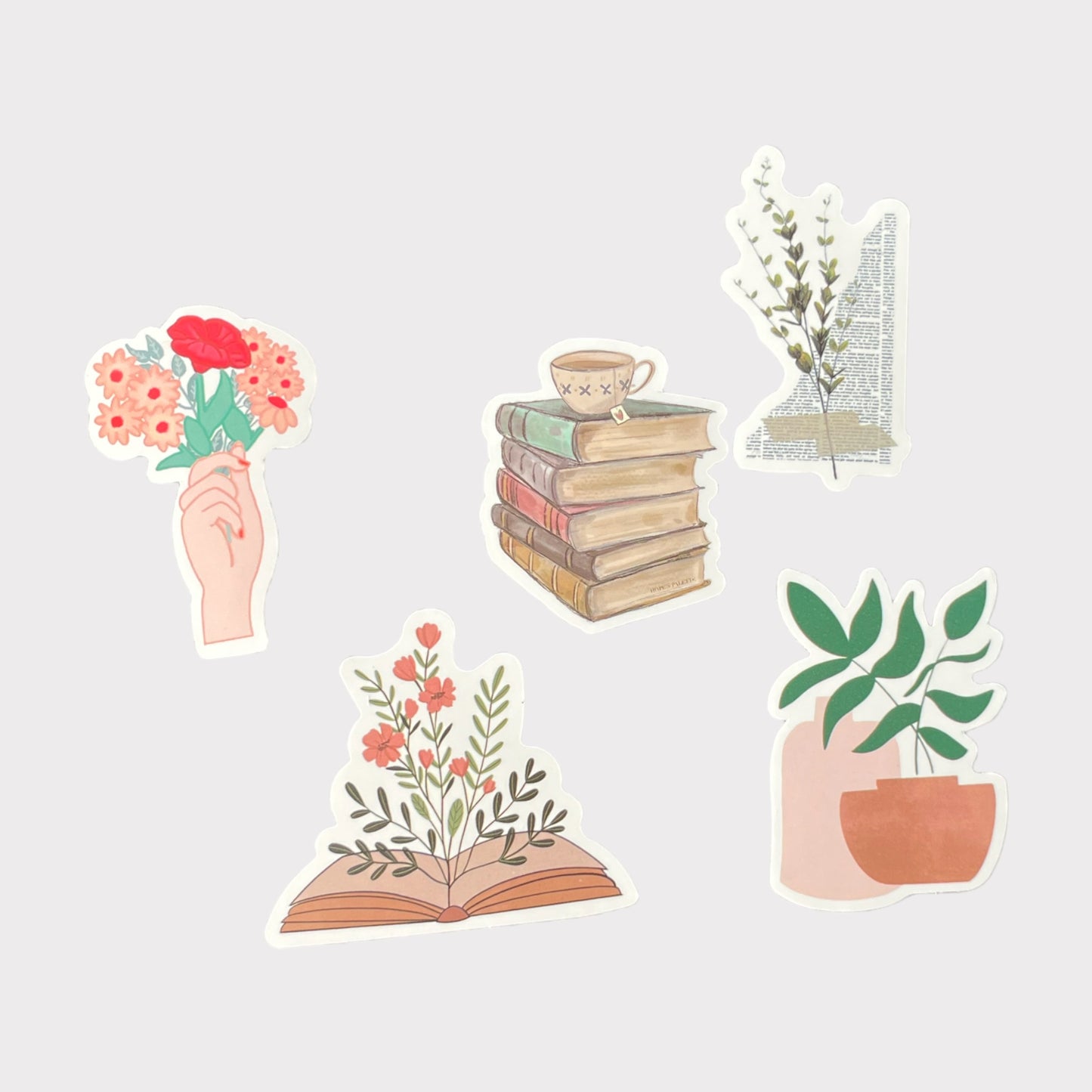 Pages & Flowers Sticker Packet
