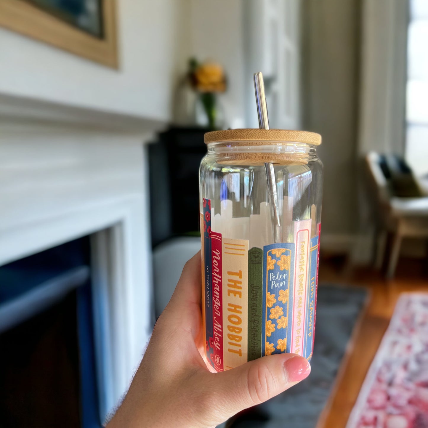 Book Stack Glass