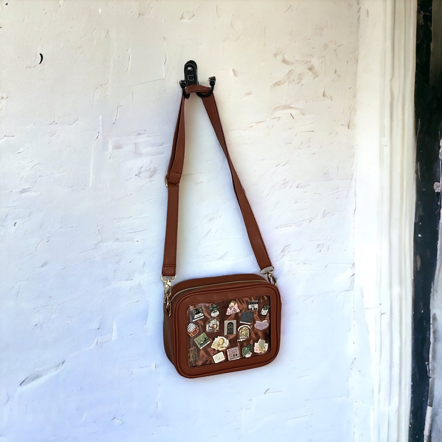 Vegan Leather Crossbody Itabag