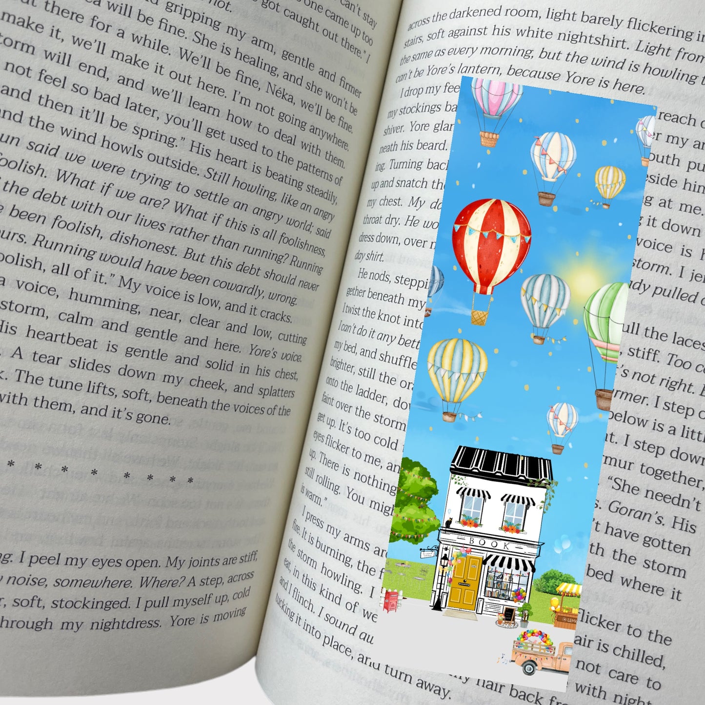 Hot Air Balloon Festival: Bookshop Bookmark