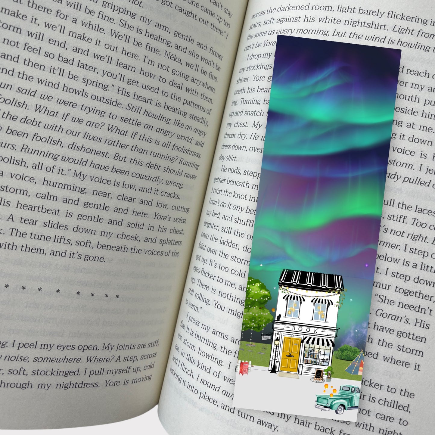 Northern Lights: Bookshop Bookmark