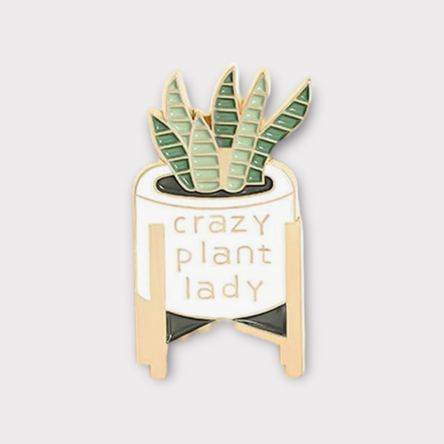 Crazy Plant Lady Pin