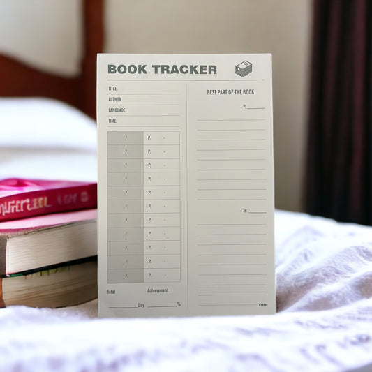 Book Tracker Flip Planner