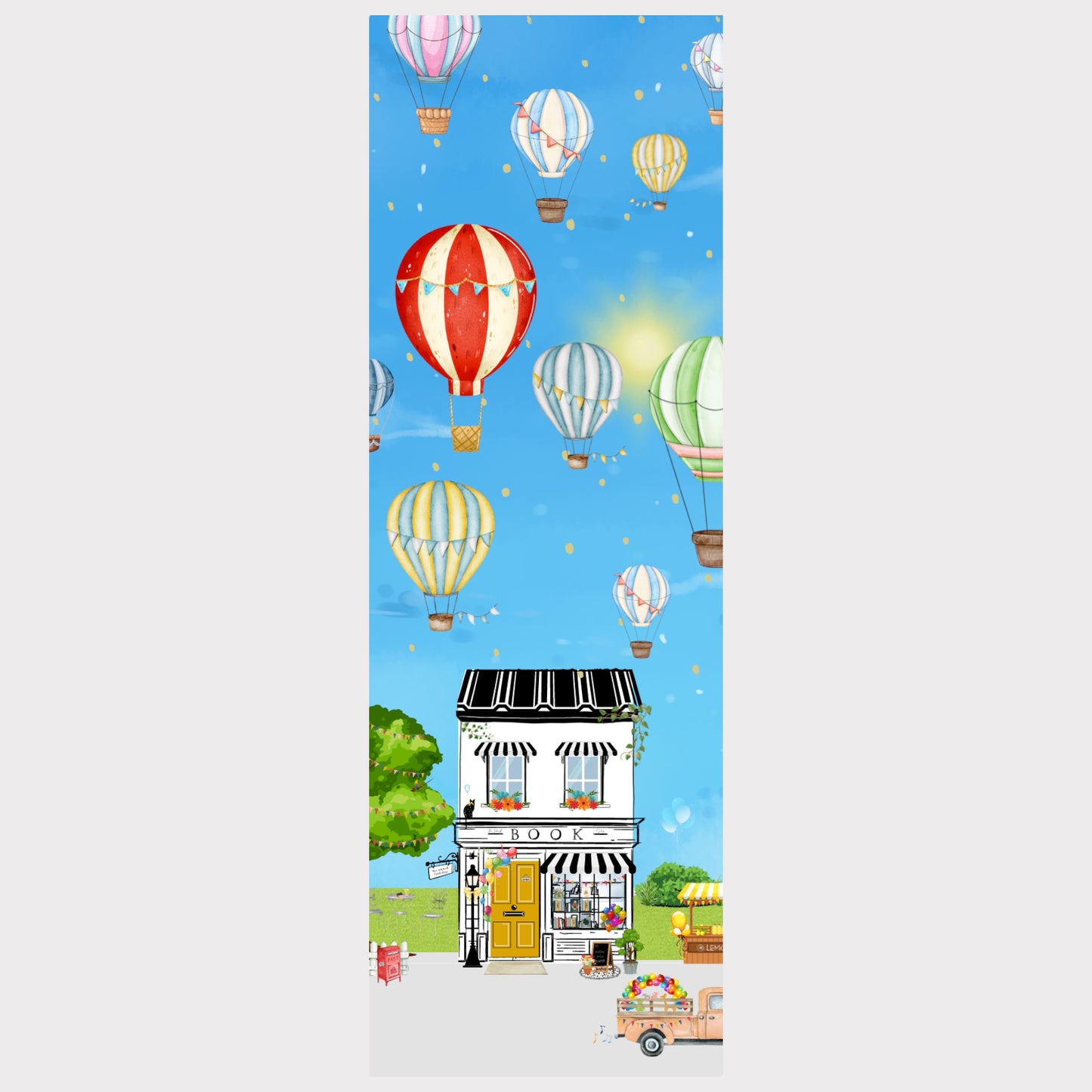 Hot Air Balloon Festival: Bookshop Bookmark